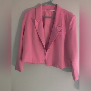 Talulah Brand Women's Size Medium Pastel Pink Blazer Jacket